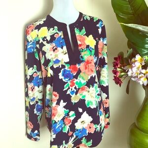 Lauren Ralph Lauren Floral Tunic Top